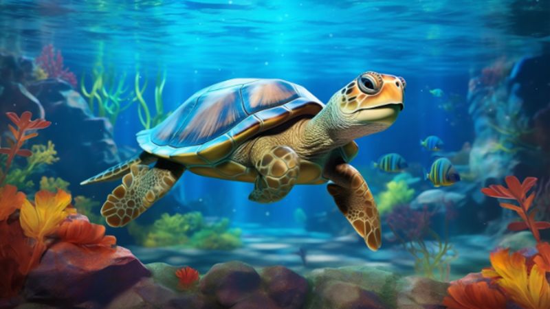 Die richtige Einrichtung eines Schildkrötenaquariums_kk