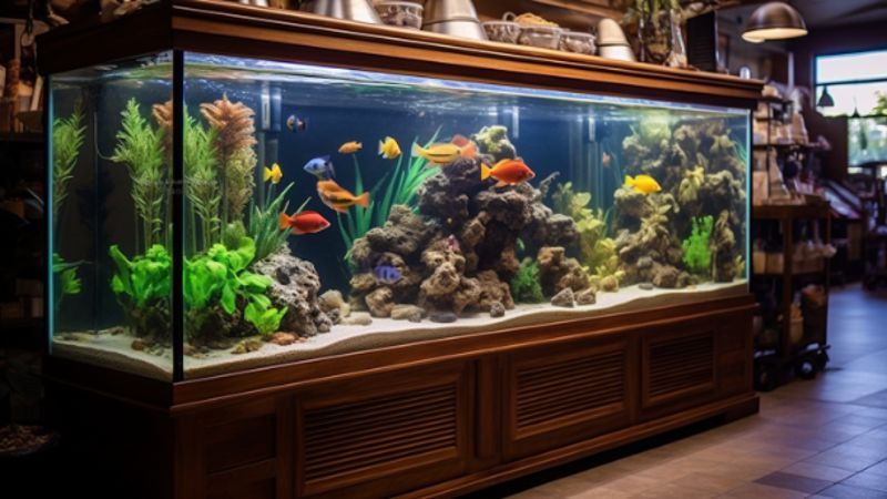 Unterschiede in den Kosten von Aquarium und Zubehör