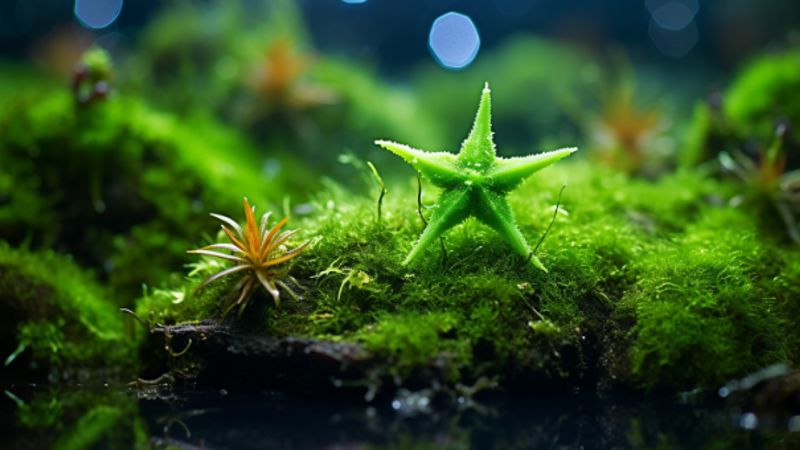 Wie schnell wächst Moos im Aquarium?