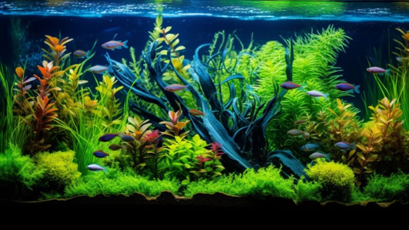 Arten von Aquariumpflanzen und ihre Platzierung
