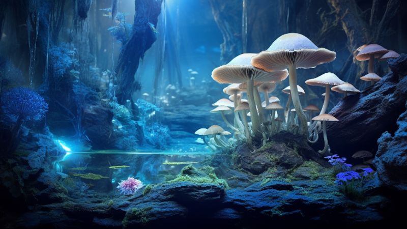 Pilze und Tiere im submersen Lebensraum
