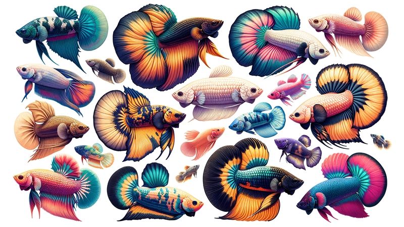 Die Vielfalt der Kampffisch-Arten